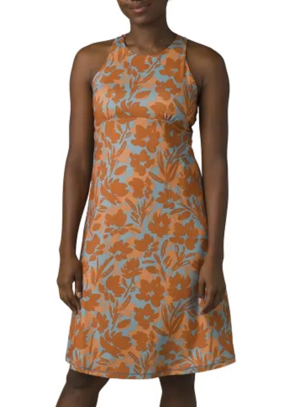 NWT Prana Jewel Lake Dress in floral print. Sz XL